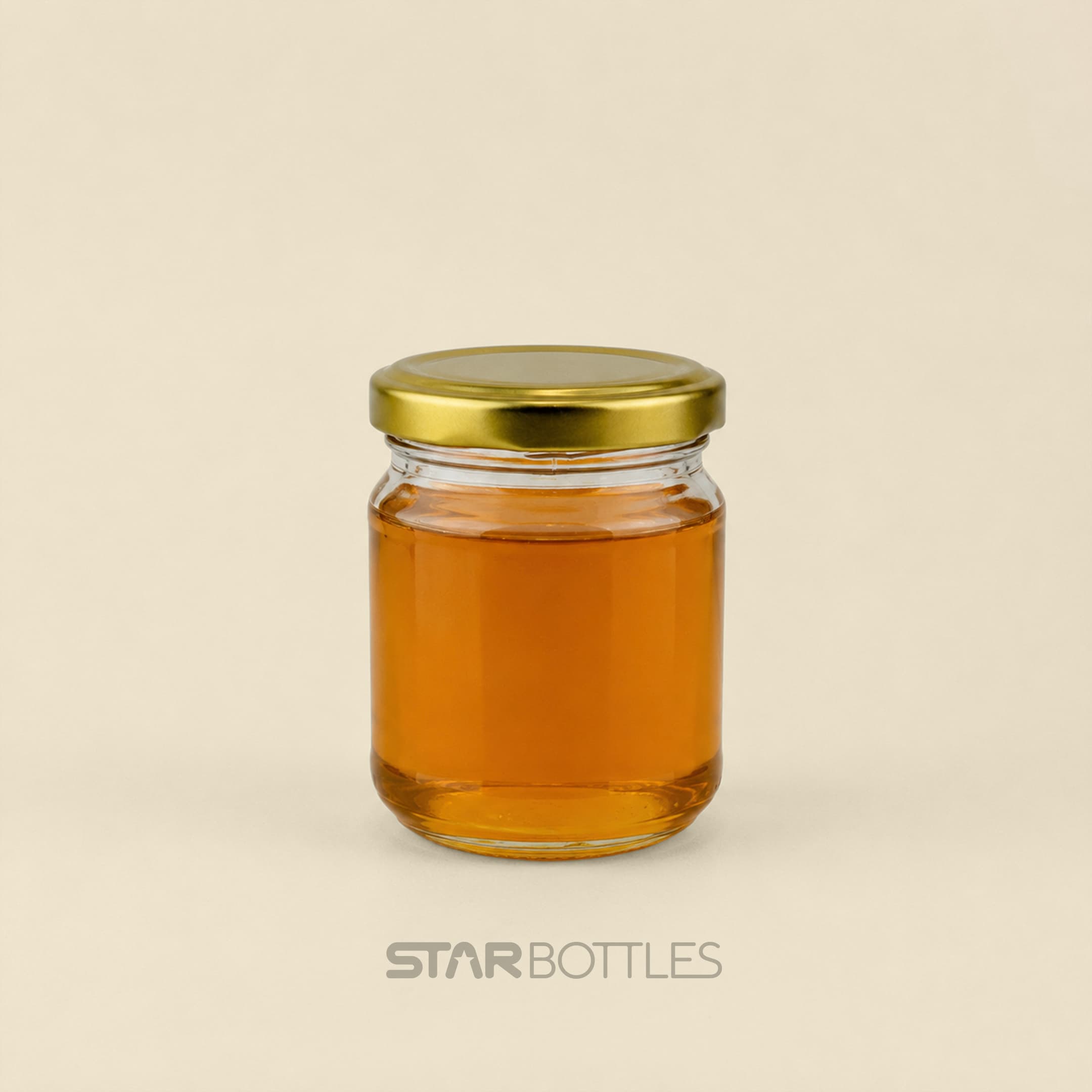 125 ML MASHROOM GLASS JAR 53 MM